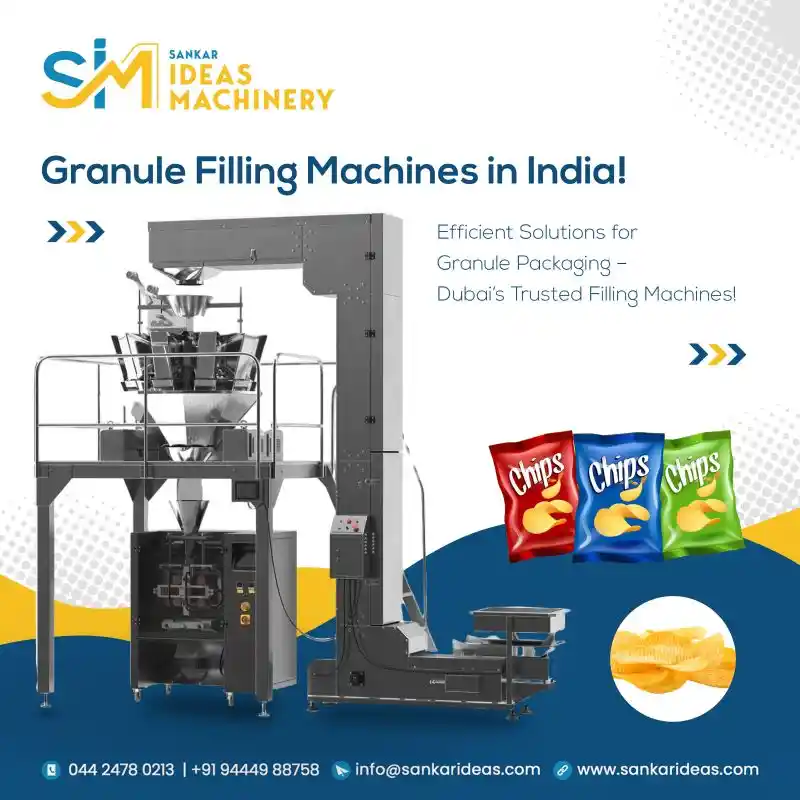 Efficient and accurate granule filling machines for all your packaging needs