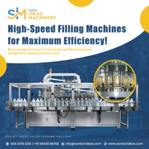 Fast and precise filling machines to boost your productivity