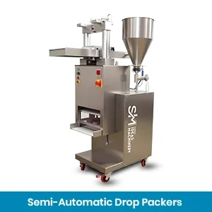 Semi automatic drop packer